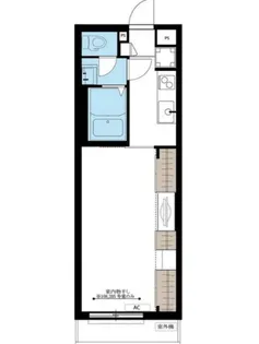 1Rの間取り画像
