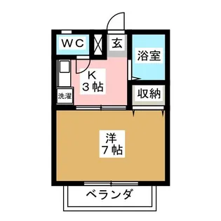 セレサS・S【1階】の間取り