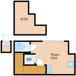 東京都杉並区清水1【アパート】の間取り