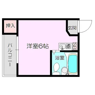 イオ・ネクスト菅原【1階】の間取り