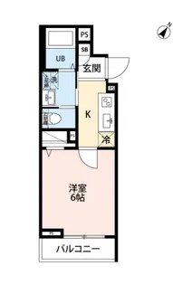 ROBOT HOME 柳瀬川【2階】の間取り