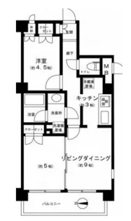 東京都府中市八幡町2【マンション】の間取り