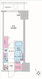 レジディア荻窪III【3階】の間取り
