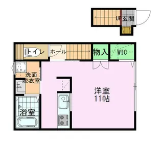 INTEGRAL FIELD【2階】の間取り
