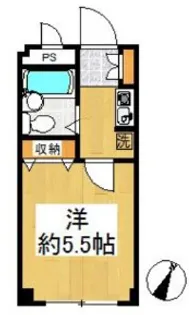 神奈川県横浜市港北区篠原町【マンション】の間取り