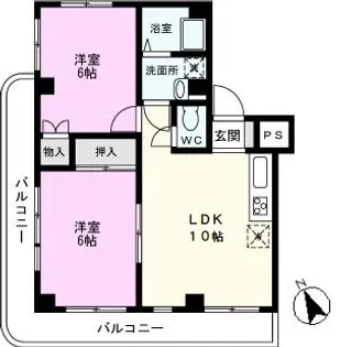 遠藤ビル【3階】の間取り