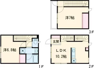 もくのいえhachicoの間取り