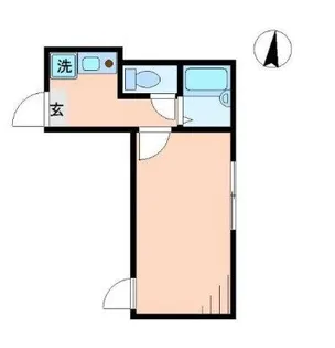 東京都荒川区荒川6【アパート】の間取り