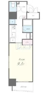 カーサフェリーチェ【8階】の間取り