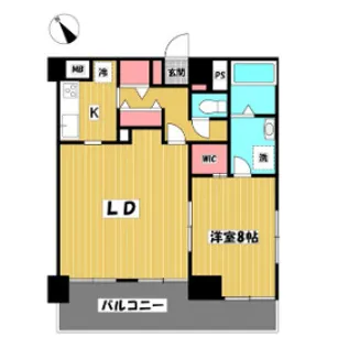 東京都千代田区外神田2【マンション】の間取り