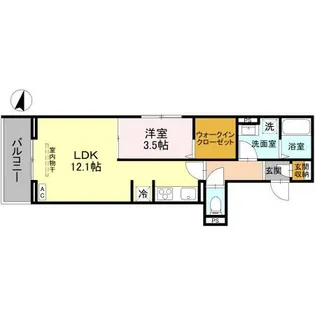 埼玉県さいたま市南区鹿手袋7【アパート】の間取り