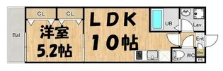 ジーメゾン春日部大場【3階】の間取り