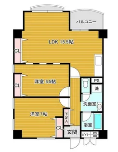 イトーピア青葉マンション【6階】の間取り
