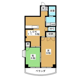 小根山ビル【3階】の間取り