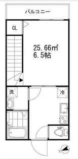 MELDIA上荻3丁目No.2【1階】の間取り