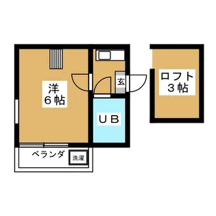 ジュネパレス新松戸第22【2階】の間取り