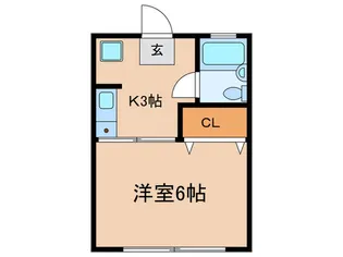 エスポワールN【2階】の間取り