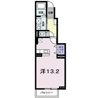 シーズコート【2階】の間取り