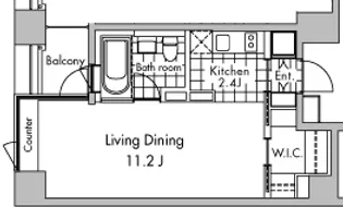 Blue【4階】の間取り