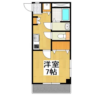 サウス越谷レジデンス【1階】の間取り