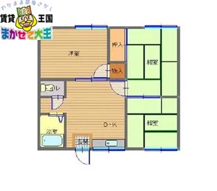ストリーム和泉【1階】の間取り