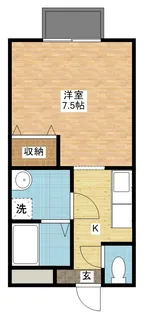 シーサイドハイツI【2階】の間取り