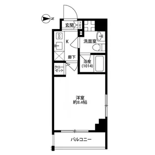 プレール・ドゥーク潮見【5階】の間取り