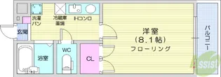 ガーデンワコーみずほ台【3階】の間取り