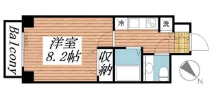 ロリエタワー川崎【3階】の間取り