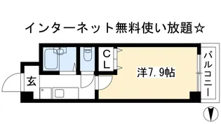 VILLA RUHE【2階】の間取り