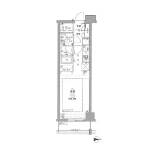 クリオ平和島【3階】の間取り