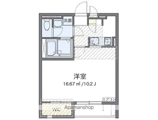 レオネクストフローリッシュ船道【1階】の間取り