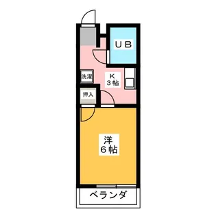 オレンジハウス【2階】の間取り