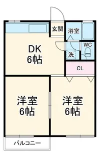 フォーブル丸子【2階】の間取り