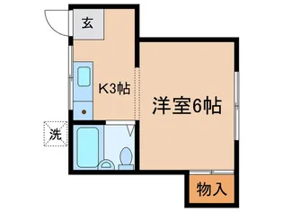浅井荘【2階】の間取り