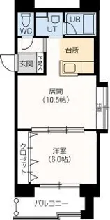 グランデフィラ【9階】の間取り