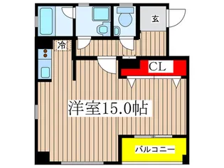 シャト-泉II【7階】の間取り