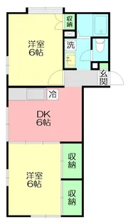 グランドールイズミIII【1階】の間取り