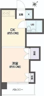 琴似パレスハイツ【5階】の間取り