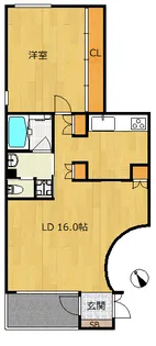 ヴィラ桜【2階】の間取り