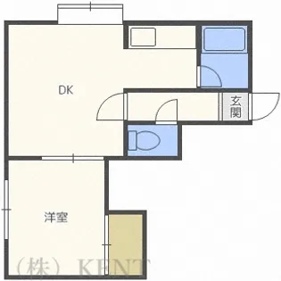 ブレス307【2階】の間取り