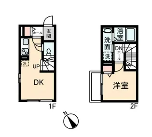 ソレイユ【2階】の間取り