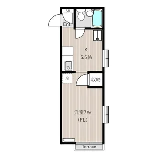 メゾン宮前平【1階】の間取り