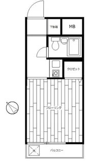メゾンf【3階】の間取り