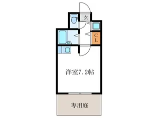 ハウス6【1階】の間取り