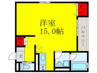 クレール・フテラ【2階】の間取り