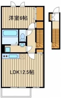 J・Court(ジェイコート)【2階】の間取り