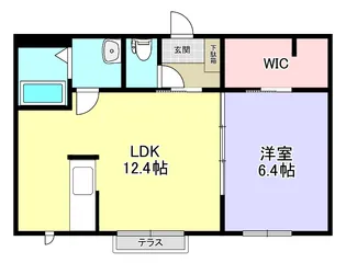 レガシーA【2階】の間取り