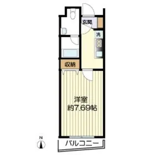 ラファームRKH【1階】の間取り