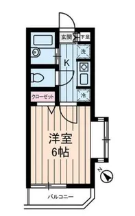カディカワセIII【2階】の間取り